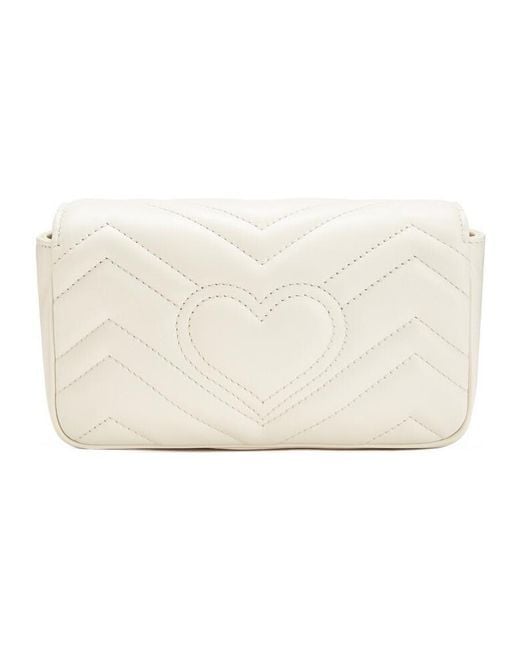 Gucci Natural (Wmns) Gg Marmont Leather Tote Bag
