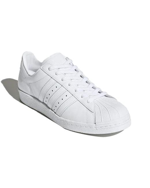 Adidas White Superstar 80S 'Triple' for men