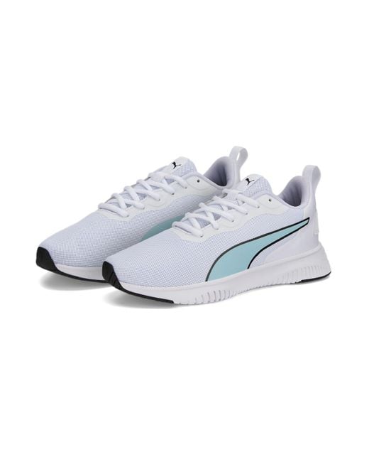 PUMA White Flyer Flex Knit Mint' for men