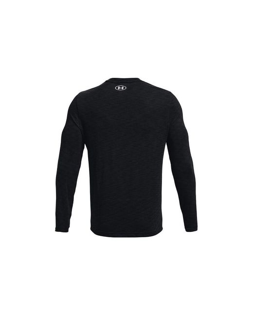 Under Armour Black Seamless Long Sleeve Tee for men