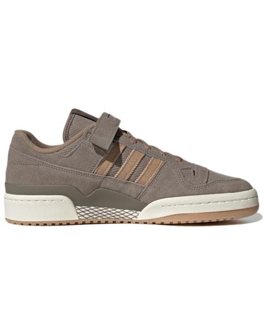 Adidas Brown Originals Forum 84 Low Corduroy Earth for men