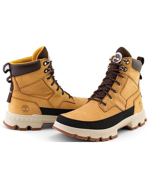 Timberland Brown Greenstride Originals Ultra Waterproof Boots 'Wheat Nubuck' for men