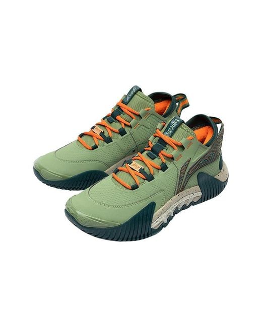 Li-ning Green 2 Low Shock Absorption Low Tops for men