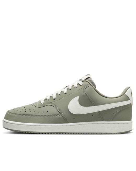 Nike Green Court Vision Low Premium 'Light Army Sail' for men