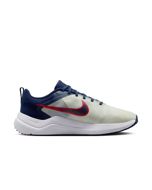 Nike Blue Downshifter 12 Road Running Shoes Midnight' for men