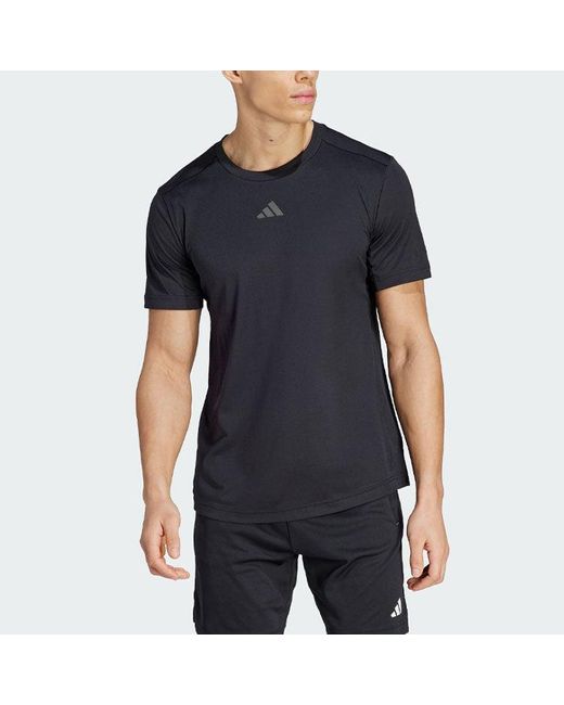Adidas Black Hiit Better Tee for men