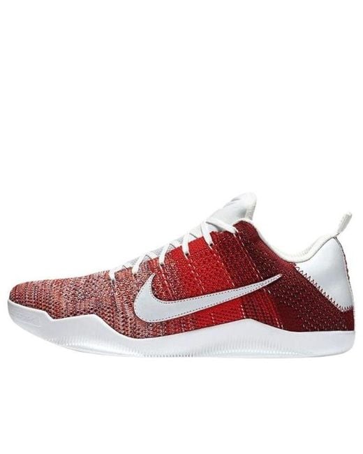 Nike Red Kobe 11 Elite Low 4Kb Horse' for men