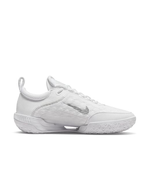 Nike White (Wmns) Court Zoom Nxt Metallic'