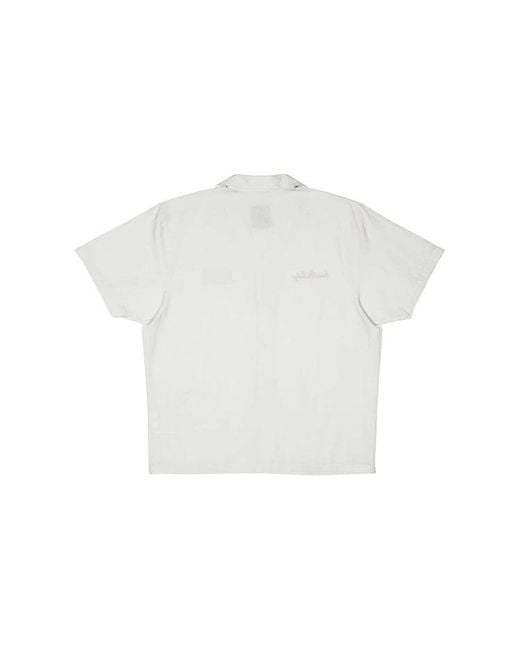Nike White X Union La Mechanic Shirt 'Platinum' for men