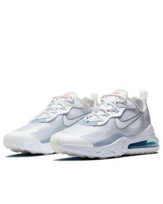 Nike White Air Max 270 React Fog' for men