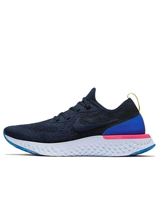 Nike Blue Epic React Flyknit 'college Navy'