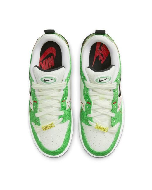 Nike Green (Wmns) Dunk Low Disrupt 2 Snakeskin'