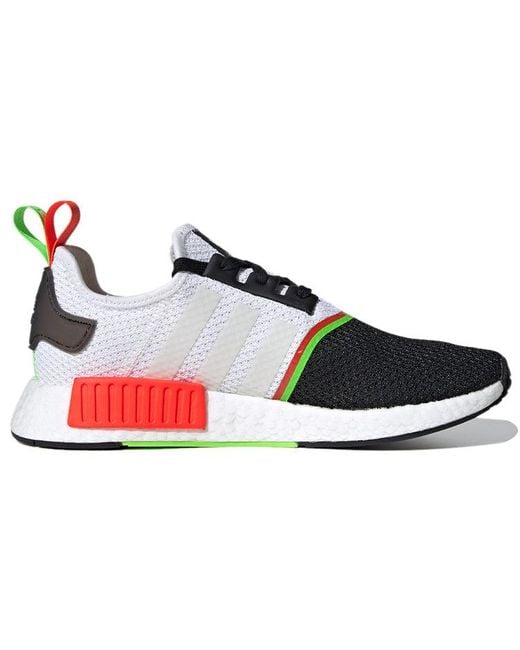 Adidas White Nmd_R1 Solar' for men