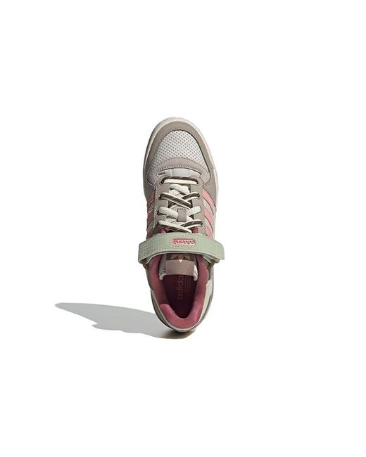 Adidas White (Wmns) Originals Forum Low Shoes Multi-Color'