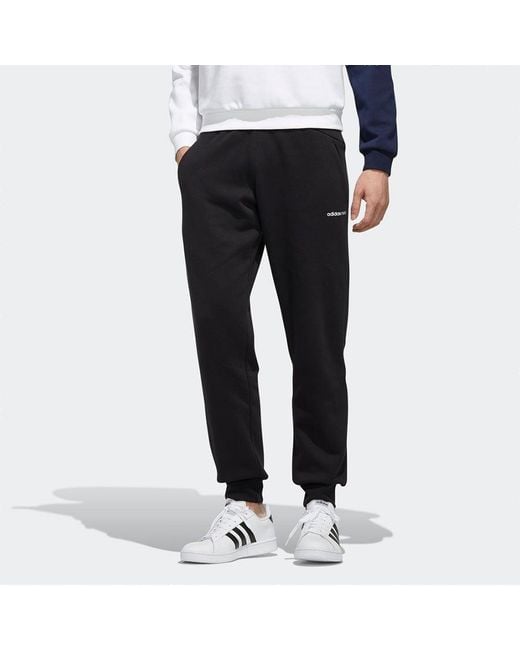 Adidas Black Neo M Ut Tp 2 Knit Bundle Feet Sports Pants for men