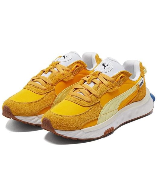PUMA Yellow Wild Rider 'Mineral' for men