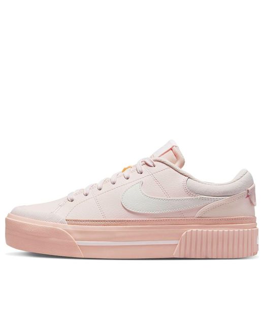 Nike Pink (Wmns) Court Legacy Lift 'Light Soft'