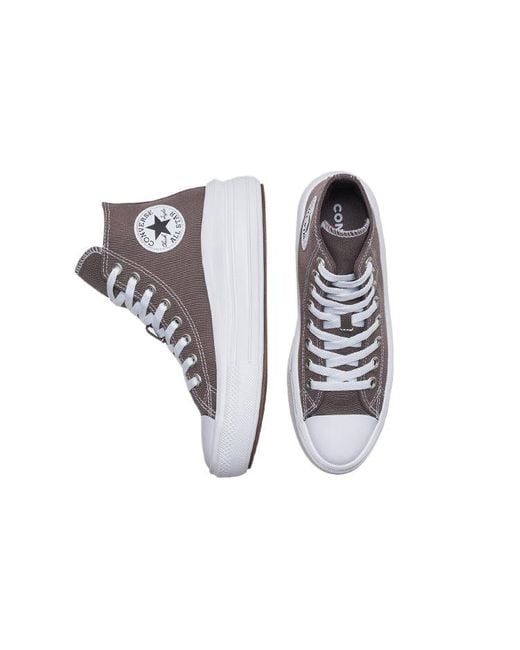 Converse Brown (Wmns) Chuck Taylor All Star Move Platform High 'Seasonal Color