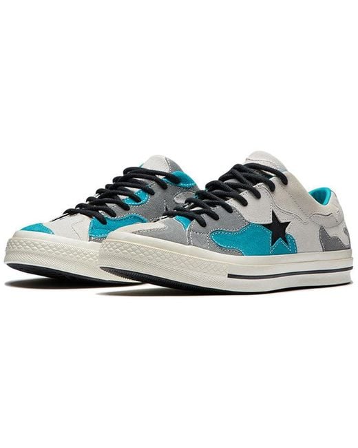 Converse Blue One Star Ox 'Vintage Turbo' for men