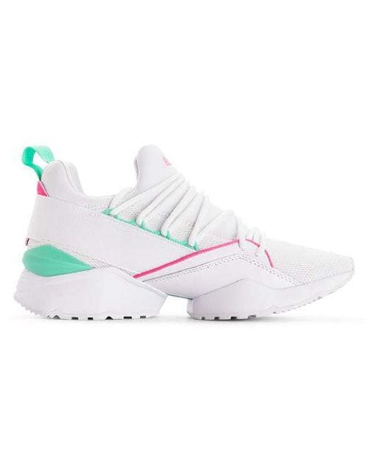 PUMA White (Wmns) Muse Maia Street 'Knockout'