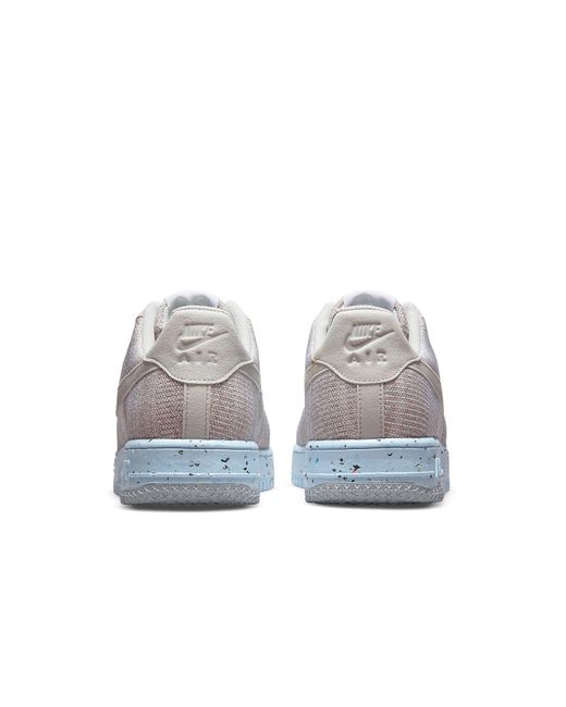 Nike White Air Force 1 Crater Flyknit for men