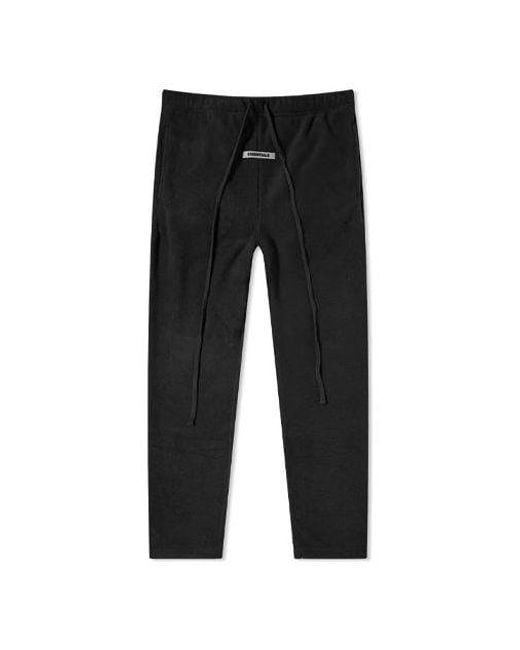 Fear Of God Black Ss20 Polar Fleece Pants for men