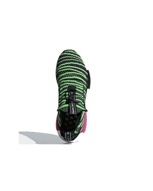 Adidas Green Nmd Ts1 Primeknit 'Watermelon' for men