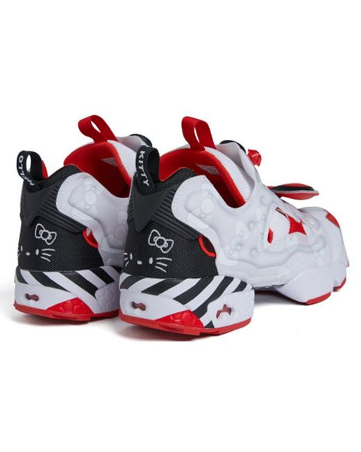 Reebok White Sanrio X Instapump Fury 'Hello Kitty' for men