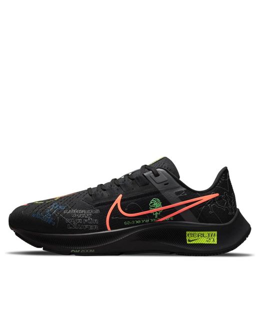 Nike Black X Highsnobiety Air Zoom Pegasus 38 'Berlin Marathon' for men