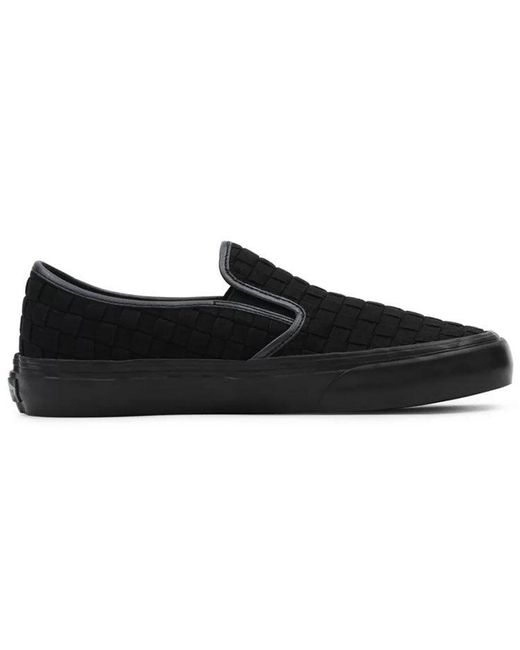 Vans Black Curren X Knost X Slip-On Sf for men
