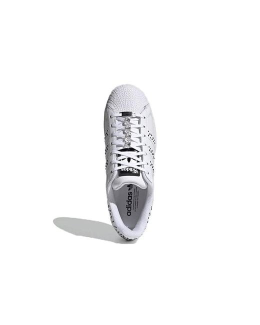 Adidas White (Wmns) Swarovski X Superstar Bold 'Cloud'