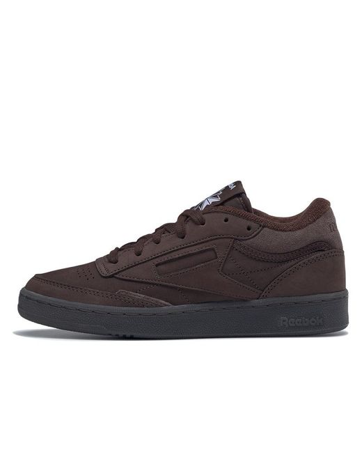 Reebok Brown Club C Mid Ii X Adsum 'Dark' for men