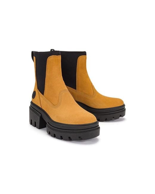 Timberland Black (Wmns) Everleigh Chelsea Boot