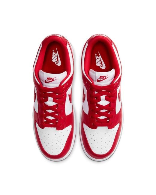 Nike Red Dunk Low Retro Sp 'St. John's' for men