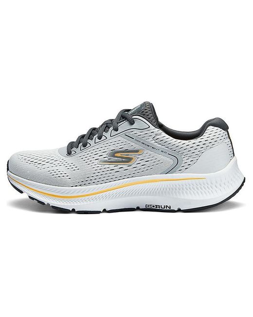 Skechers White Gorun Consistent 2.0 Mile Marker for men