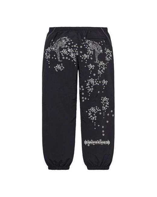 Supreme Blue Aoi Glow-in-the-dark Track Pants for men