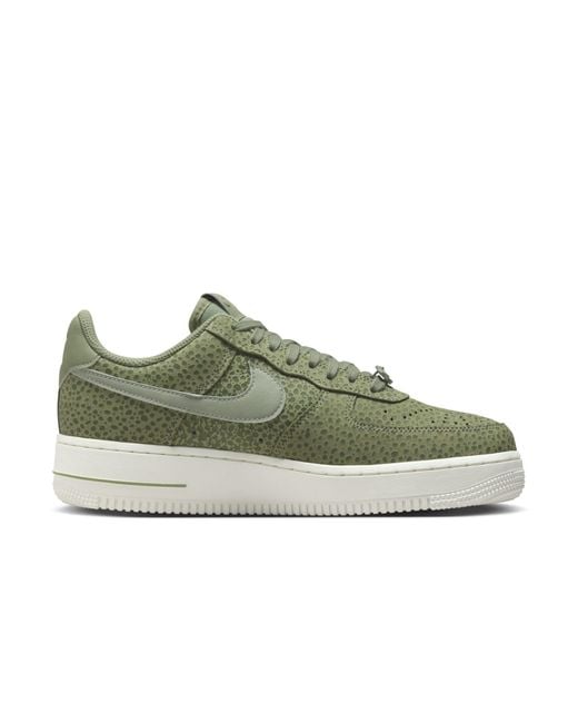 Nike Green (Wmns) Air Force 1 '07 Premium 'Safari Oil'