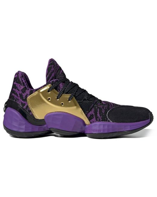 Adidas Purple X Star Wars Harden Volume 4 'Lightsaber' for men