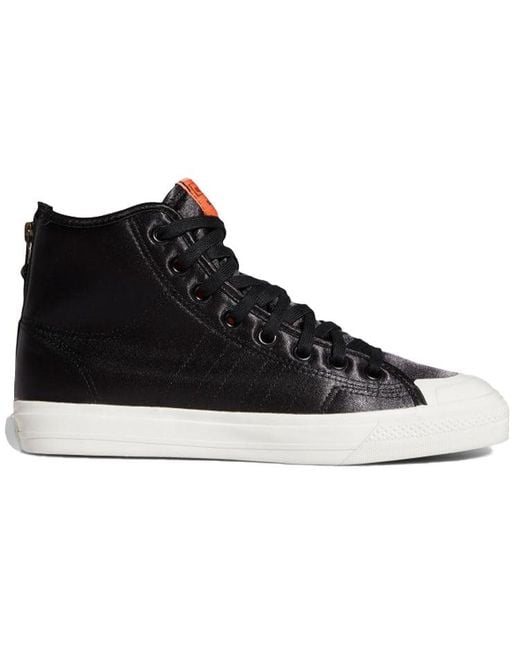 Adidas Black Nizza Hi Rf 'Core' for men