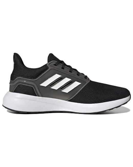 Adidas Black Eq19 Run Shoes for men