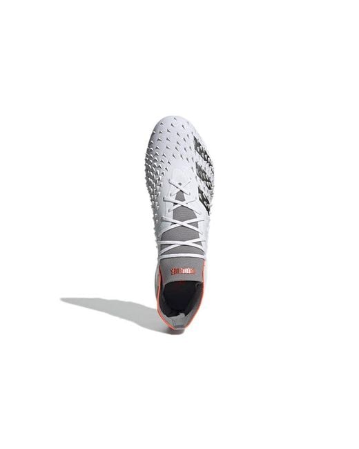Adidas White Predator Freak.1 Ag 'Demonskin for men