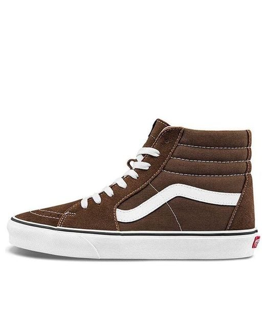 Vans Brown Sk8-Hi 'Rain Drum' for men