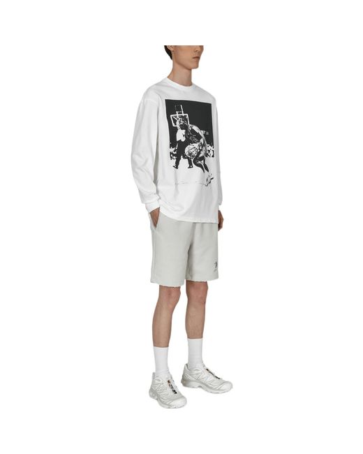Nike White X Union Long-Sleeve T-Shirt