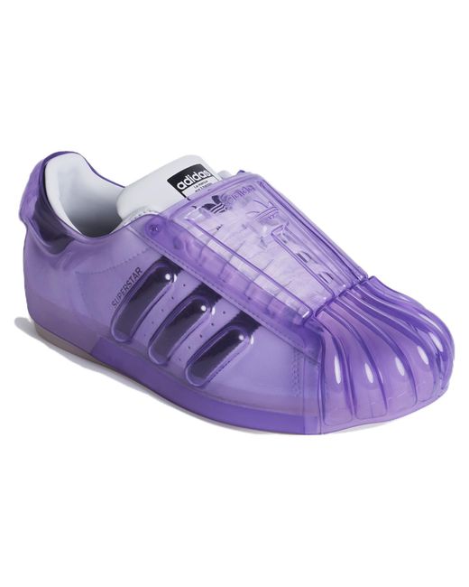 Adidas Purple Originals Superstar Bubble for men