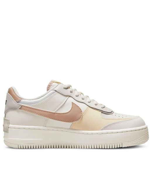Nike White (Wmns) Air Force 1 Shadow 'Sail Hemp'