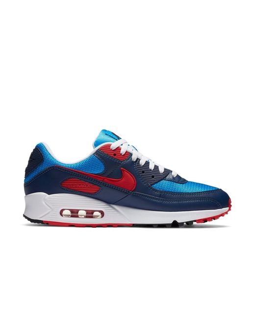 Nike Blue Air Max 90 'Photo University' for men
