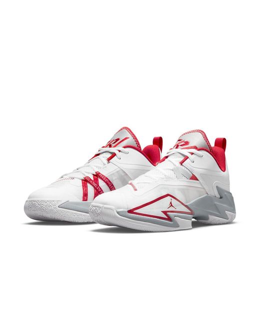 Nike White Westbrook One Take 3 Pf Gym' for men
