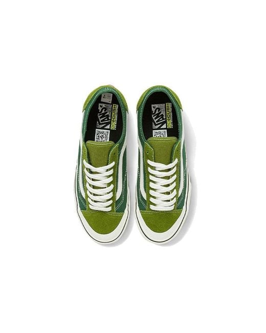 Vans Green Style 36 Decon Sf Casual Low Tops Skateboarding Shoes for men