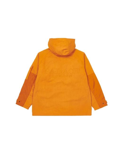 Palace Orange Fw22 Formula Jacket for men