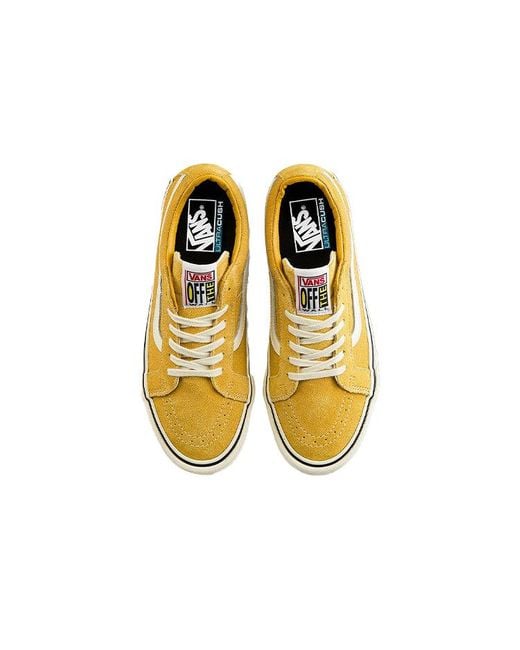 Vans Yellow Sk8-Low Reissue Sf 'Honey' for men